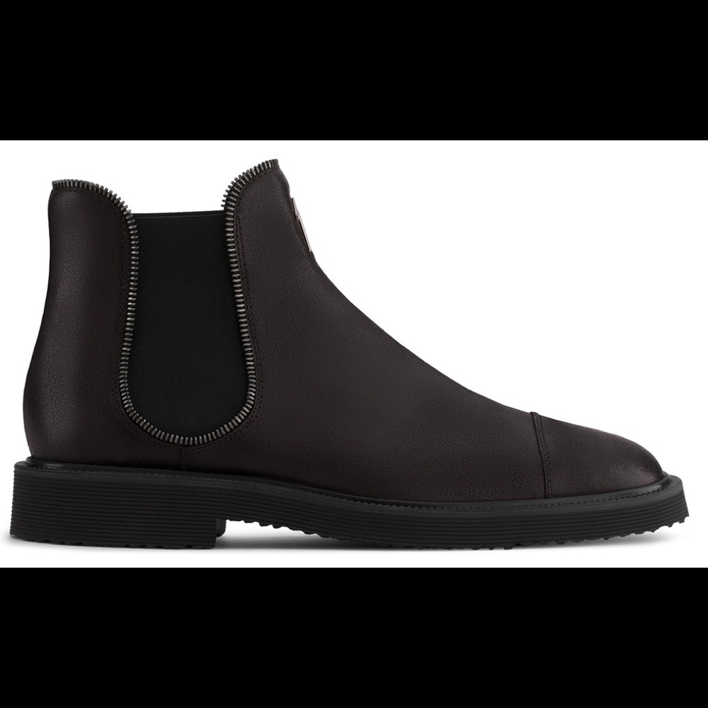 giuseppe zanotti NIB brown leather boots - Picture 3 of 4